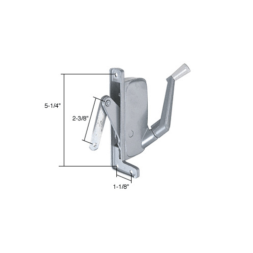 CRL H3668 Right Hand Awning Window Operator for Air Control-Keller Windows Gray