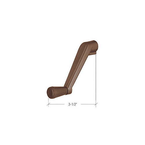 Bronze Awning Operator Handle With 3/8" Spline Size 3-1/2" Length