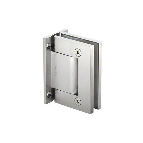 Satin Anodized Oil Dynamic Full Back Plate Wall-to-Glass Hinge - NHO