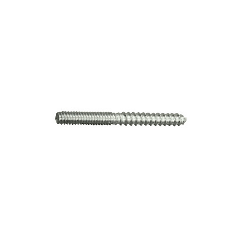 Stainless 1-1/2" Long 1/4-20 Hanger Bolt for 3/4" and 1" Standoffs