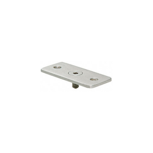 CRL HBFP1BS Brushed Stainless Optional Flat Hand Rail Adaptor Plate for Hand Railing Bracket