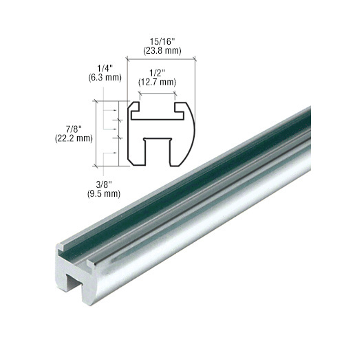 Chrome 98" Header Bar Only for HEADER06