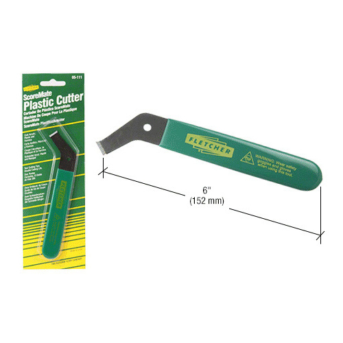 6" Double Edge Plastic Cutter