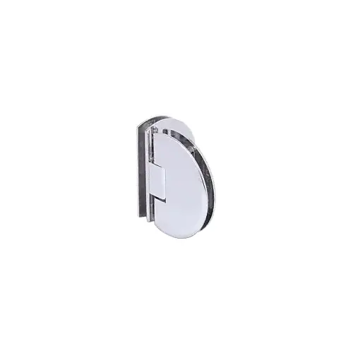 Satin Chrome Classique 090 Series 90 degree Glass-to-Glass Hinge