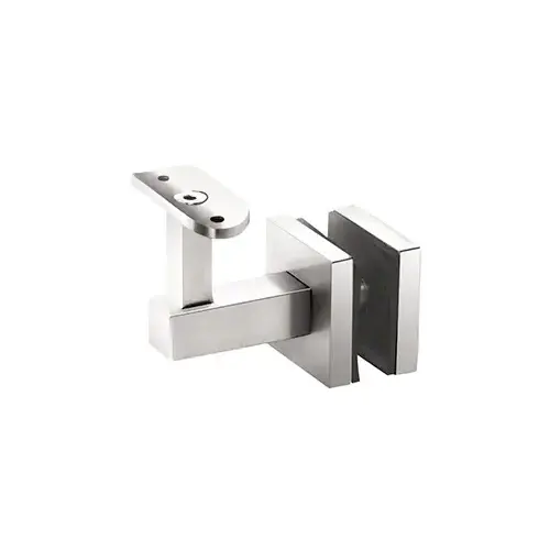CRL HR5EGPS Polished Stainless Shore Series Glass Mounted Hand Rail Bracket