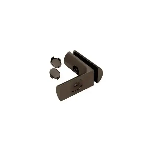 Oil Rubbed Bronze Hydroslide 90 Degree Wall-to-Glass Bracket