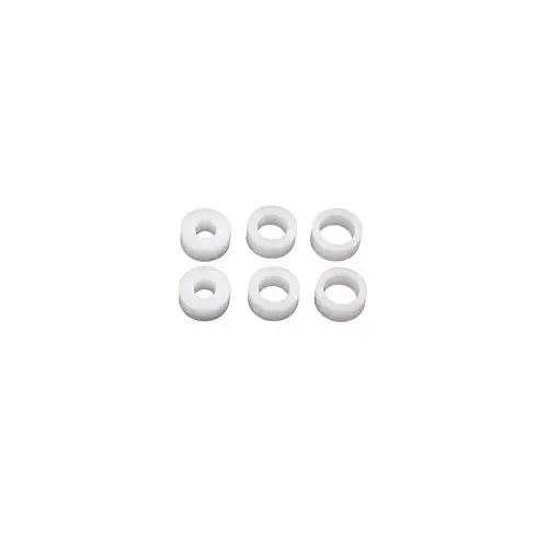 White Bushing Spacer Pack - 6/Pk