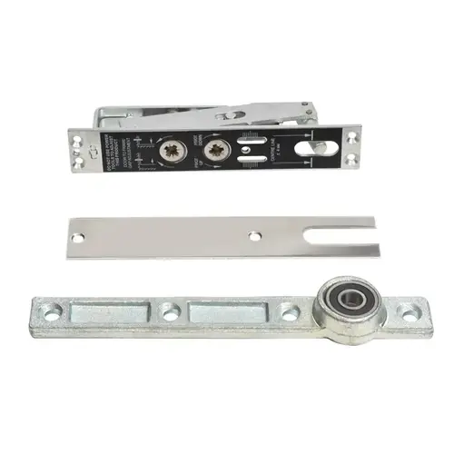 Heavy-Duty Adjustable Center-Hung Walking Beam Type Top Pivot With Polished Stainless Cover Plate