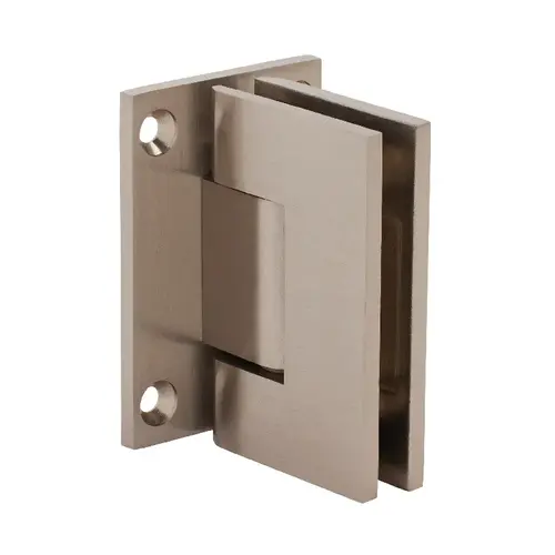 Brushed Nickel Junior Geneva 537 Series 5 Degree Wall Mount Hinge