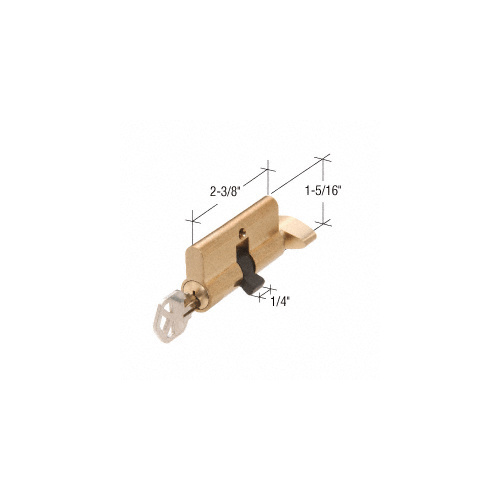 Screen and Storm Door Key Cylinder With Thumb Turn with Weiser Keyway Other