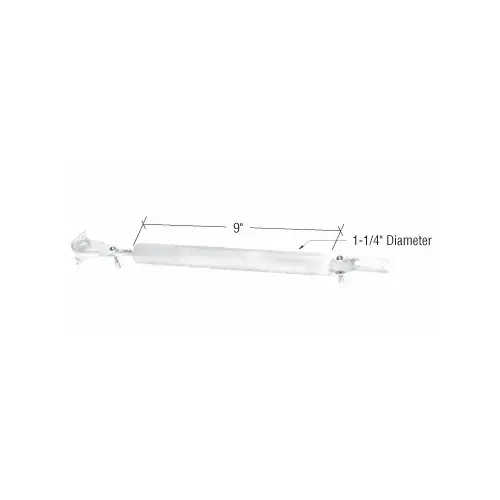 White Medium Duty Screen Door Pneumatic Closer