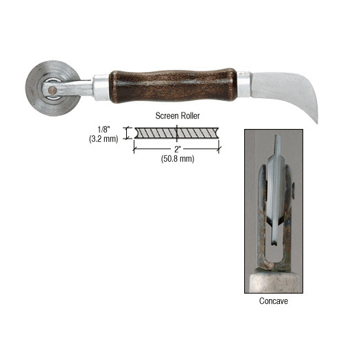 2" x 1/8" Steel Wheel Combo Spline Roller and Cutter