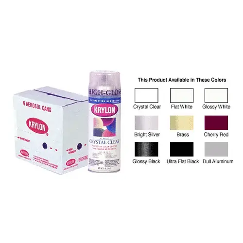 KRYLON KP1301 Crystal Clear Spray Paint