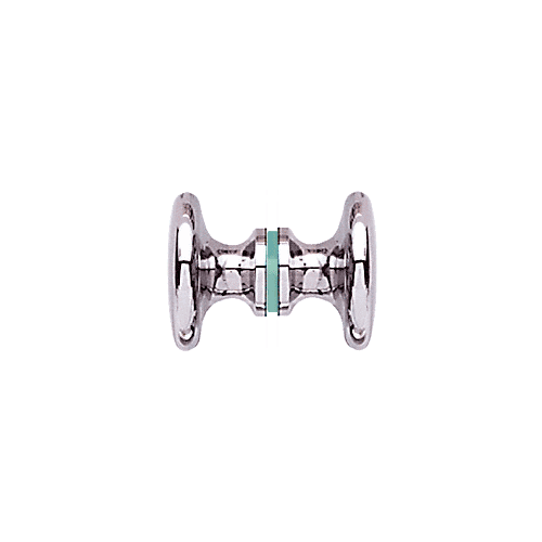 CRL SDK100CH Polished Chrome Traditional Style Back-to-Back Shower Door Knobs
