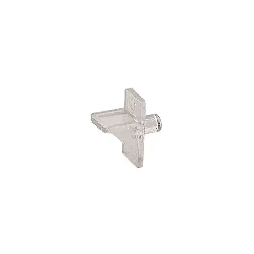 Clear Plastic Shelf Support - pack of 100