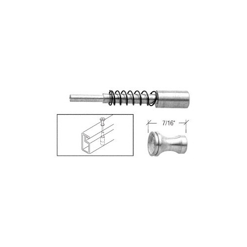 Aluminum Plunger Latches for 1" x 7/16" Frame - Bulk