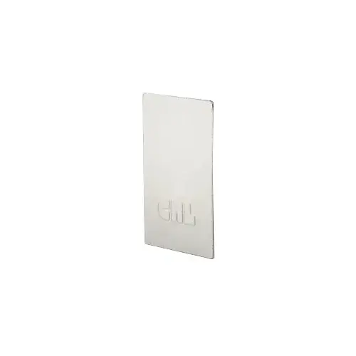 Satin Anodized End Cap for L56S Series Standard Square Base Shoe