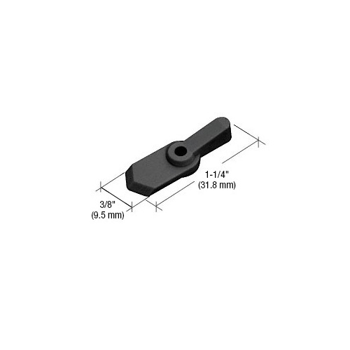 Black Pointer Style Screen Swivel Clip - Carded - pack of 12