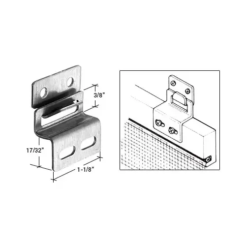 CRL L5791 Screen and Storm Window Top Hanger - Carded