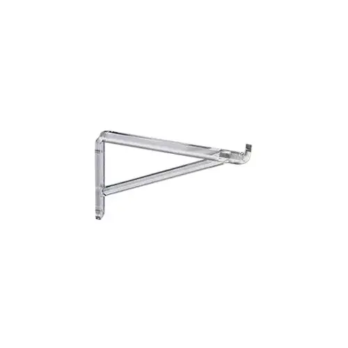Clear Lucite 5" Shelf Brackets Pair
