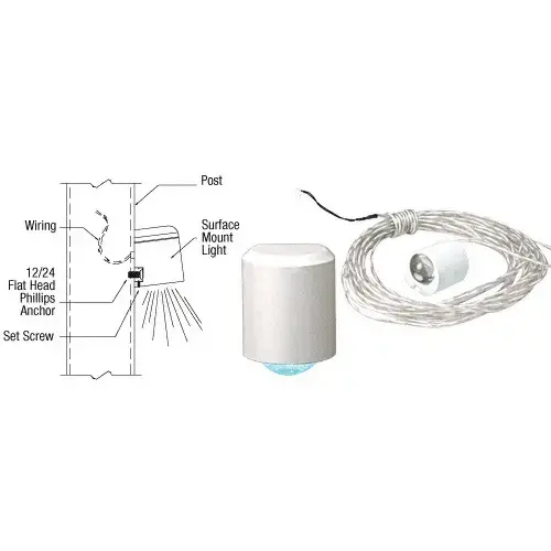 Post Mounted LED Light
