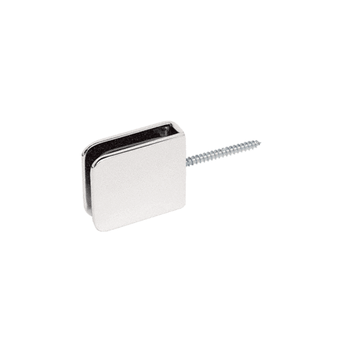 Polished Nickel Traditional Movable Wall Mounted Transom Glass Clamp