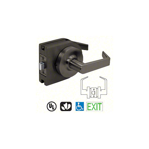 Dark Bronze Grade 2 Lever Lock Housing - Passage