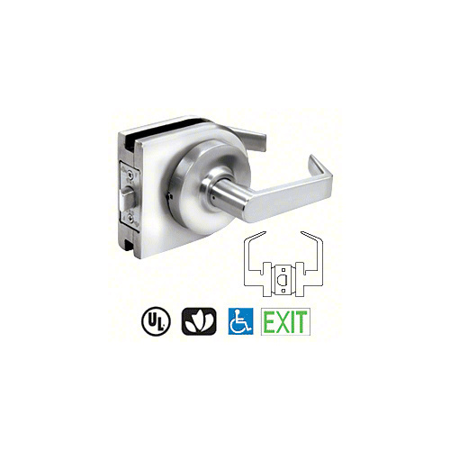 Polished Stainless Grade 1 Lever Lock Housing - Passage