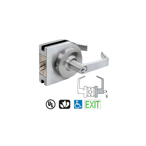 Satin Anodized Grade 1 Lever Lock Housing - Storeroom