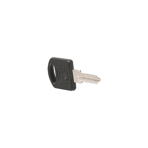 Blank Key for Glass Door "LK" Series Locks Black