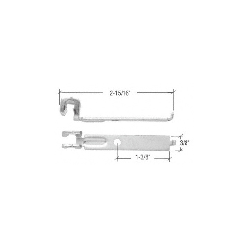 2-15/16" Stamped Steel Lite-Lift Spiral Balance Foot for Wood Framed Windows