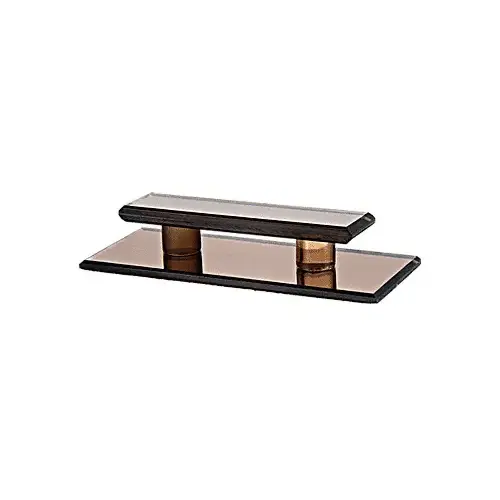 CRL LMPB6 Bronze Acrylic Large Stick-On Mirror Pull