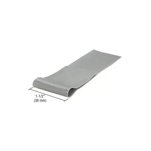 36" Gray Shower Door Flat Vinyl Sweep