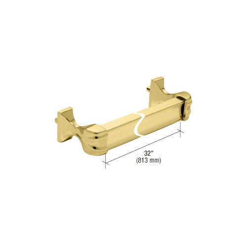 Brass 32" Towel Bar Kit