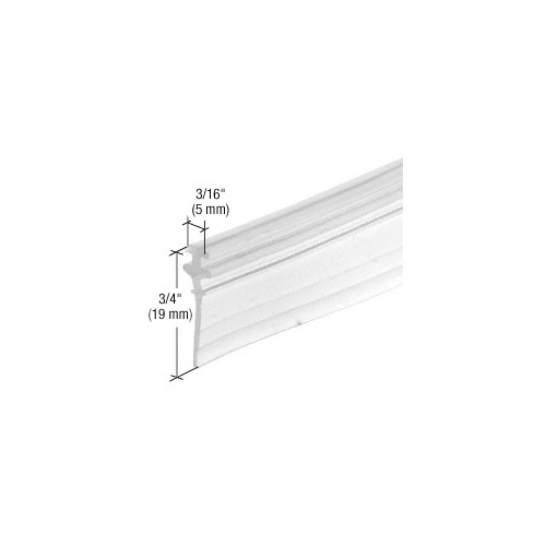 CRL M6228 36" Clear Shower Door Vinyl 'T' Sweep