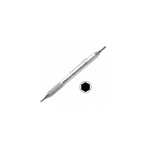 CRL MB2 Mirror Bracket Wrench with 5/64" and 3/32" Hex Ends