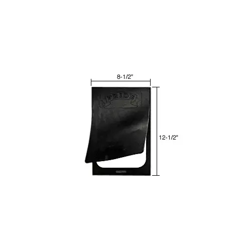 CRL MF400 Replacement Magnetic U-Frame and Rubber Flap for the MD400 Medium Pet Door Black