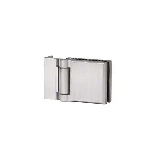 Brushed Nickel Mini Hinge - 'L' Plate Style