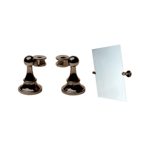 CRL MP64080RB Oil Rubbed Bronze Victorian Mirror Pivot Pair