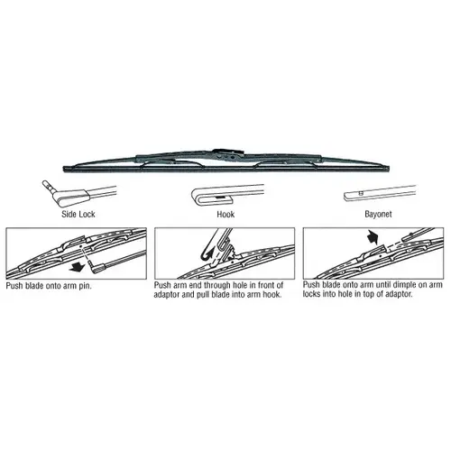 Tridon MW19B 19" Windshield Wiper Blade