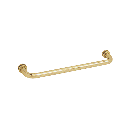 Satin Brass 20" BM Series Tubular Single-Sided Towel Bar