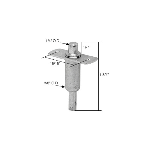 Top Mount Wardrobe Door Pivot