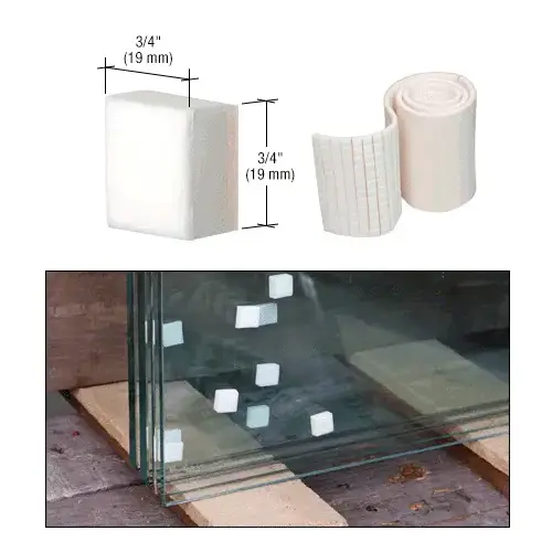 CRL NAP34 3/4" Non-Adhesive Foam Shipping Pads - Roll