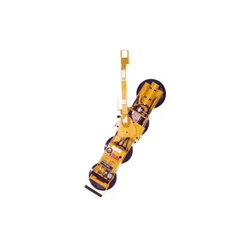 CRL P1HV1104DC Wood's Powr-Grip Single Channel DC Vacuum Lifting Frame for Rough Material