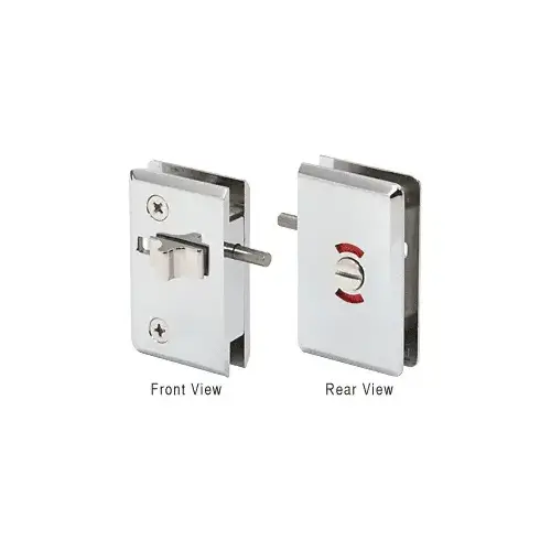 Polished Chrome Pinnacle Sliding Block Lock for RPS