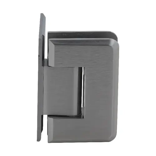 Brushed Nickel Pinnacle 544 Series 5 Degree Wall Mount Offset Back Plate Hinge