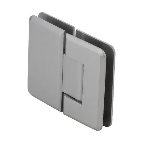 Brushed Nickel Pinnacle 580 Series 5 Degree Glass-To-Glass Hinge