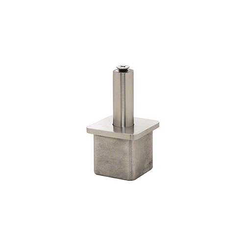 CRL P1VFBS 316 Brushed Stainless P1-Series Vertically Adjustable Post Caps for Standoff Saddles