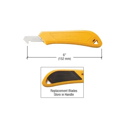 6" Plastic Cutting Knife