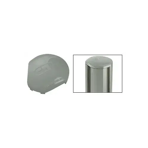 Agate Gray AWS 135 Degree Round Post Cap